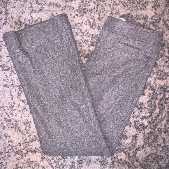 Banana Republic Grey Harrison Dress Pants Sz 0 - Picture 2 of 8